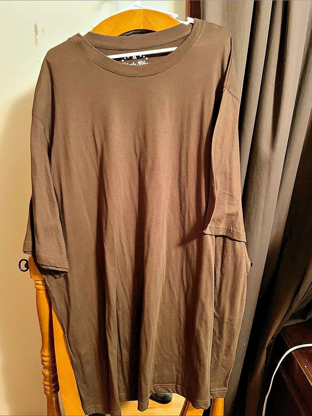 Liberty Blues Short Sleeve Shirt Brown 4XL